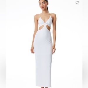 NWT Alice + Olivia Havana Cut-Out Jersey Dress